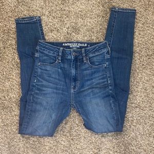 American Eagle super skinny high rise
